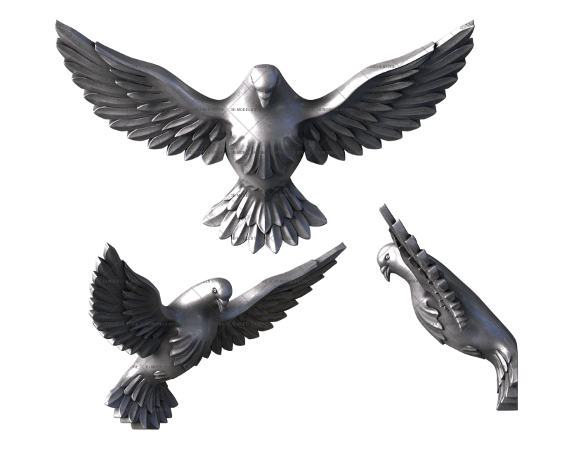 Monument dove, 3d models (stl)