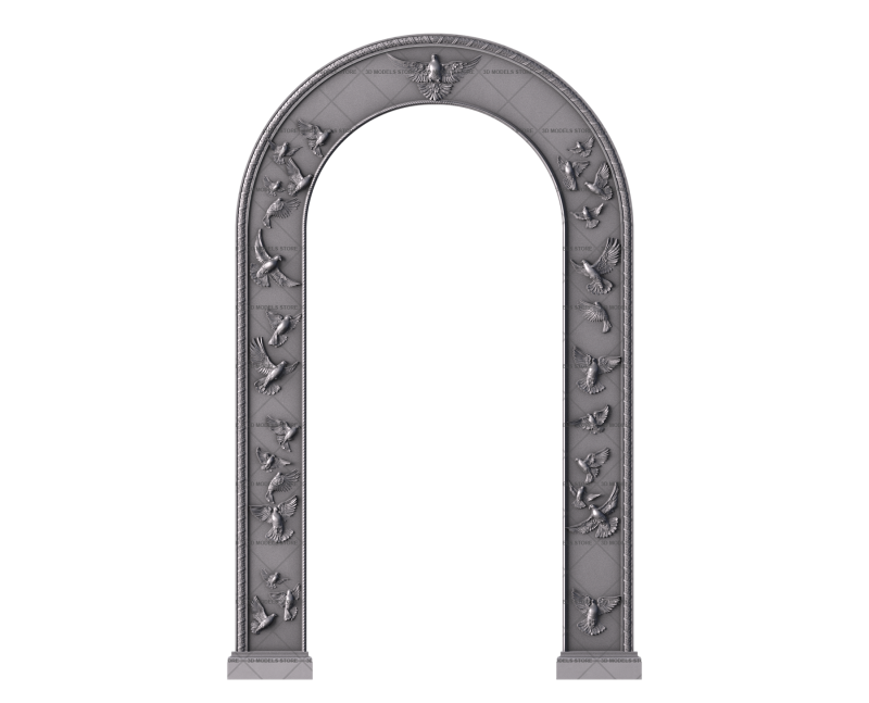 Monument Arch, 3d models (stl)