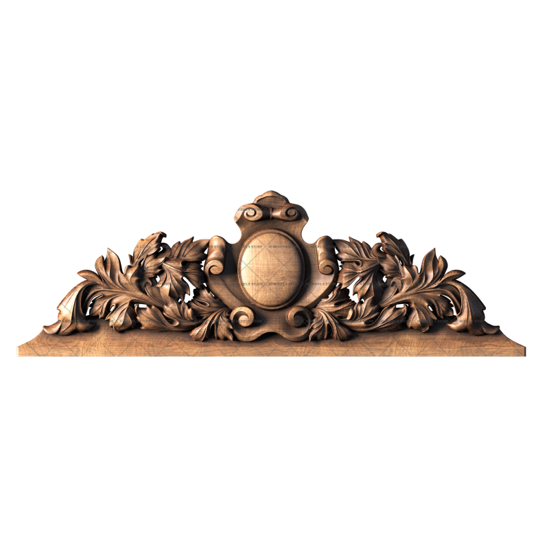 Capital (crown) for door, 3d models (stl)