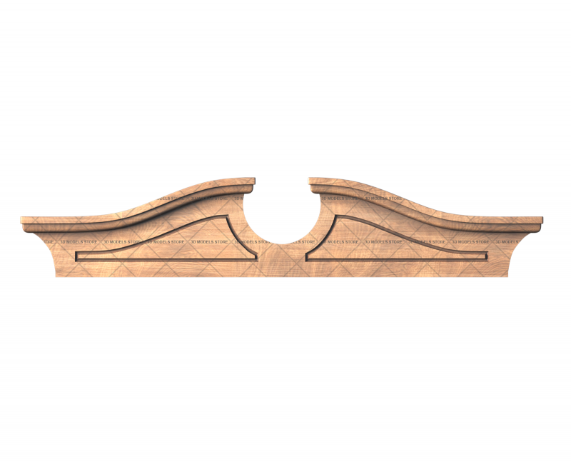 Capital (crown) for door, 3d models (stl)