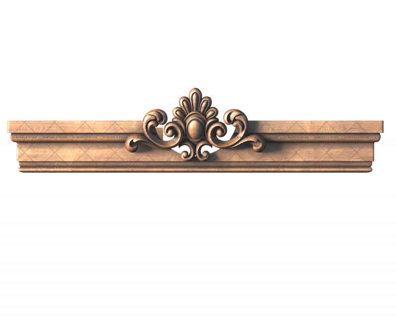 Capital (crown) for door, 3d models (stl)