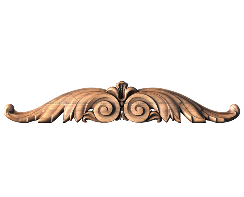 Capital (crown) for door, 3d models (stl)