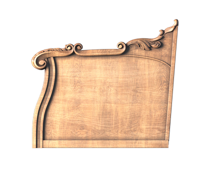 Headboard, 3d models (stl)