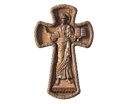 Christ Pantocrator, 3d models (stl)