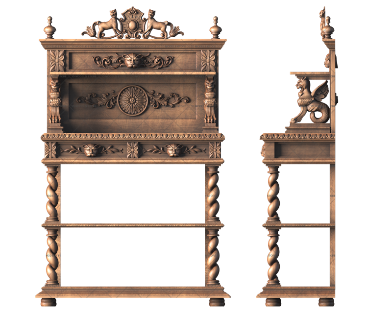 Cupboard Shelf, 3d models (stl)