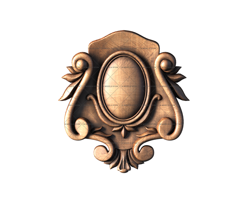 Cartouche, 3d models (stl)