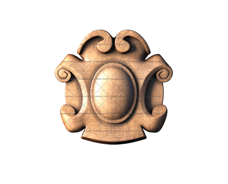 Cartouche, 3d models (stl)