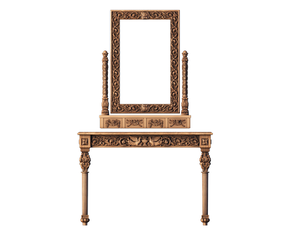 Furniture frame and table set, 3d models (stl)