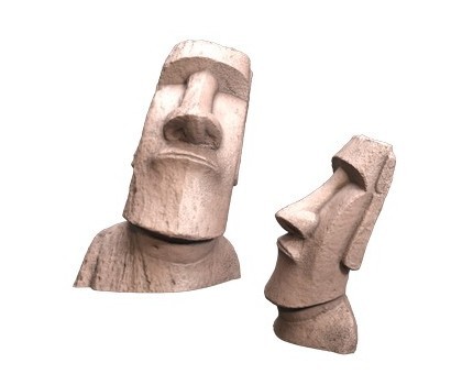 Moai, 3d models (stl)