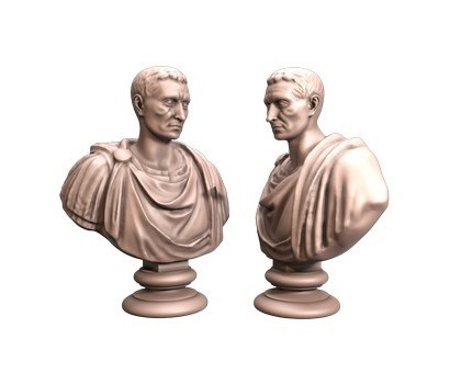 Julius Caesar, 3d models (stl)