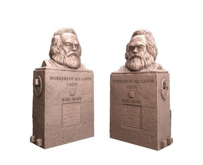 Karl Marx, 3d models (stl)