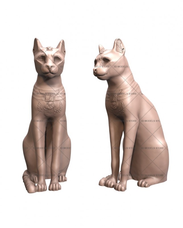 Guyer-Anderson cat, 3d models (stl)
