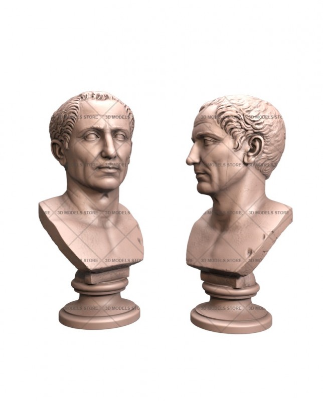 Caesar, 3d models (stl)