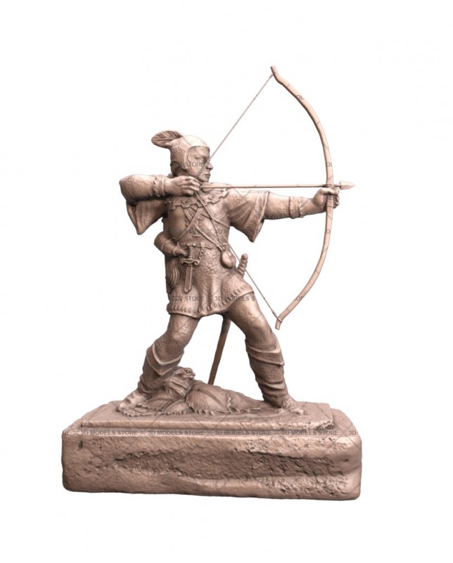 Robin Hood, 3d models (stl)