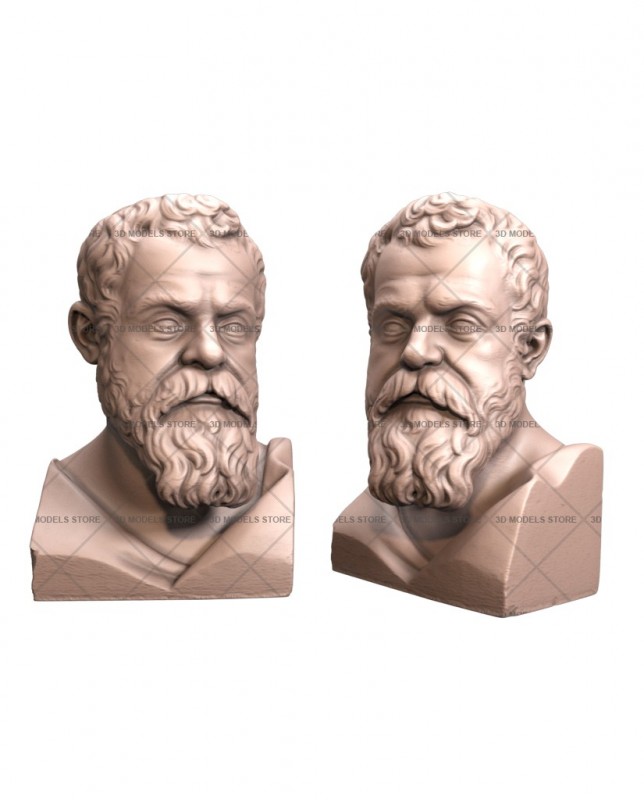 Galileo Galilei, 3d models (stl)