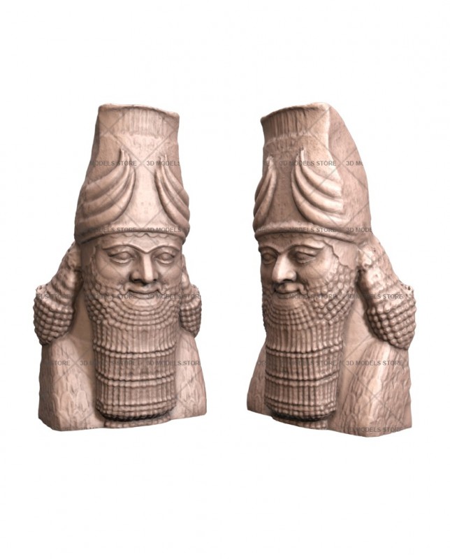 Assyrian, 3d models (stl)