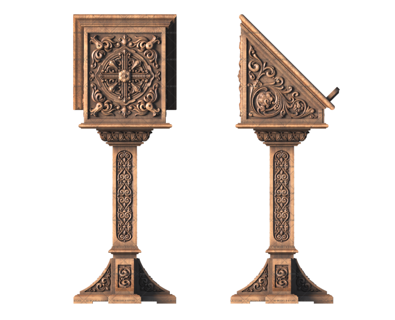 Lectern, 3d models (stl)