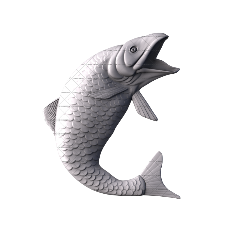 Fish, 3d models (stl)