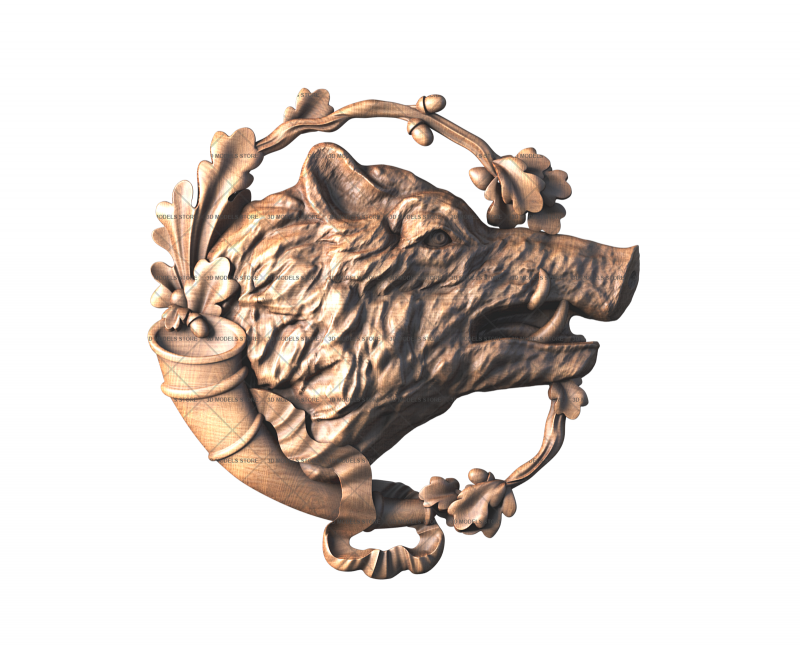 Boar, 3d models (stl)