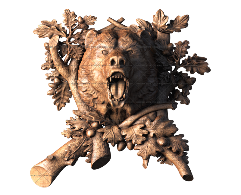 Bear, 3d models (stl)