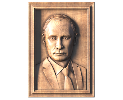 Portrait of V.V. Putin, 3d models (stl)