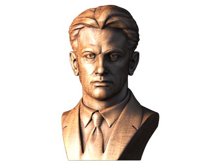 Vladimir Mayakovsky, 3d models (stl)