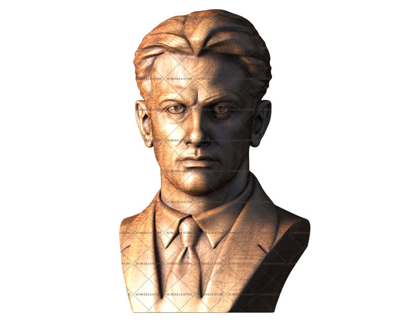 Vladimir Mayakovsky, 3d models (stl)