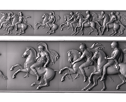 Triumphal Entry of Alexander the Great into Babylon (part 8/10), 3d models (stl)