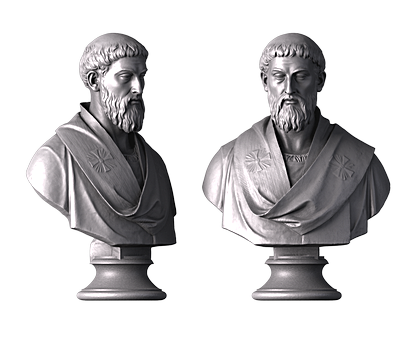 Sculpture of Apollinaris, 3d models (stl)