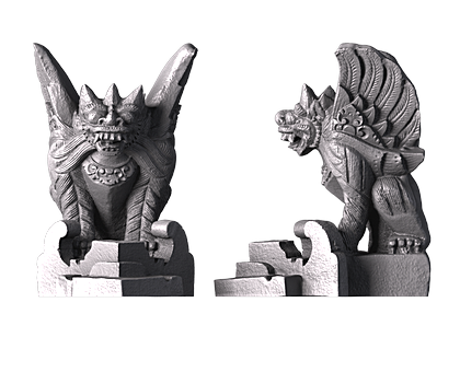 Goa Gajah Temple (Ubud), 3d models (stl)