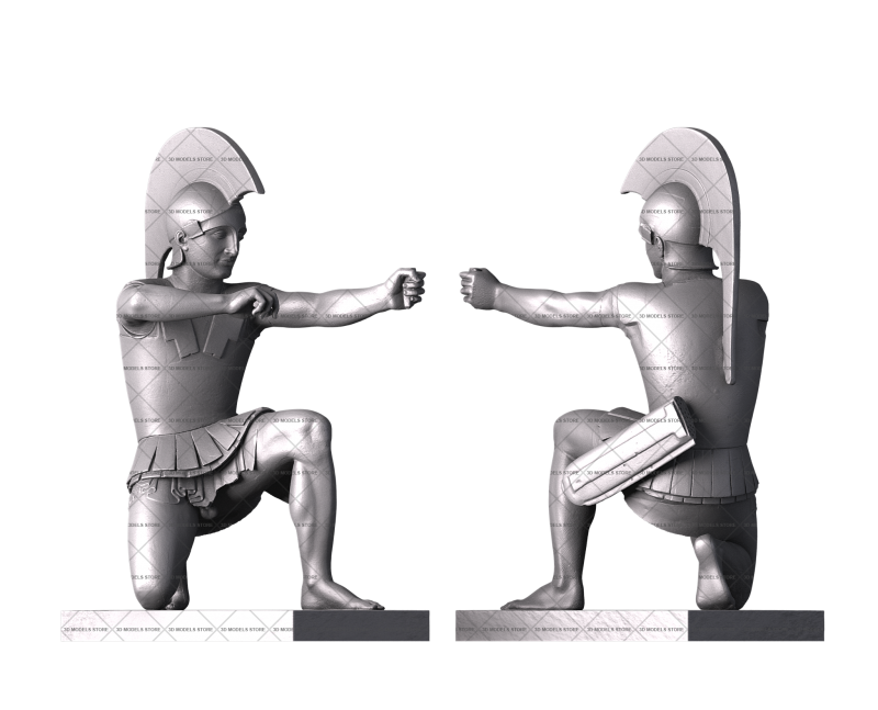 Aphia — Kneeling Archer 2, 3d models (stl)