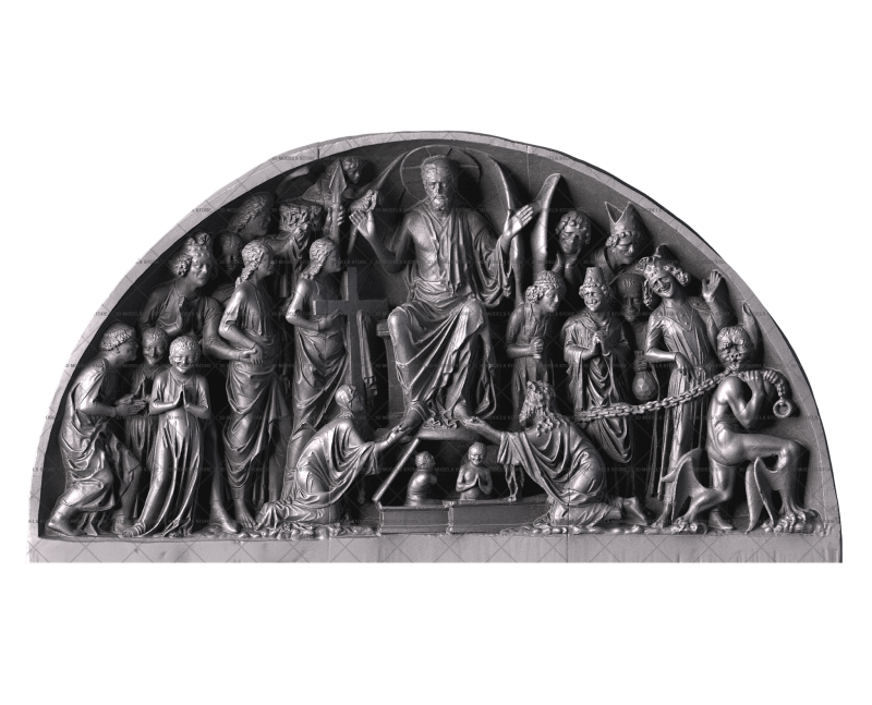 Doomsday Tympanum, 3d models (stl)