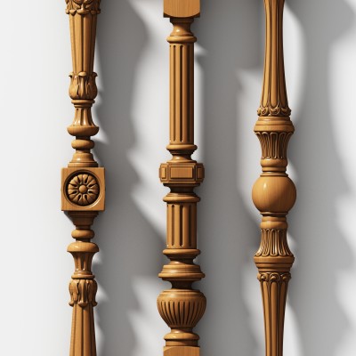 Balusters 3D models