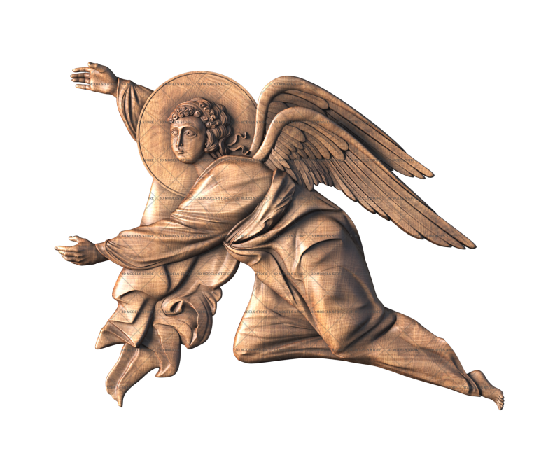 Angel, 3d models (stl)