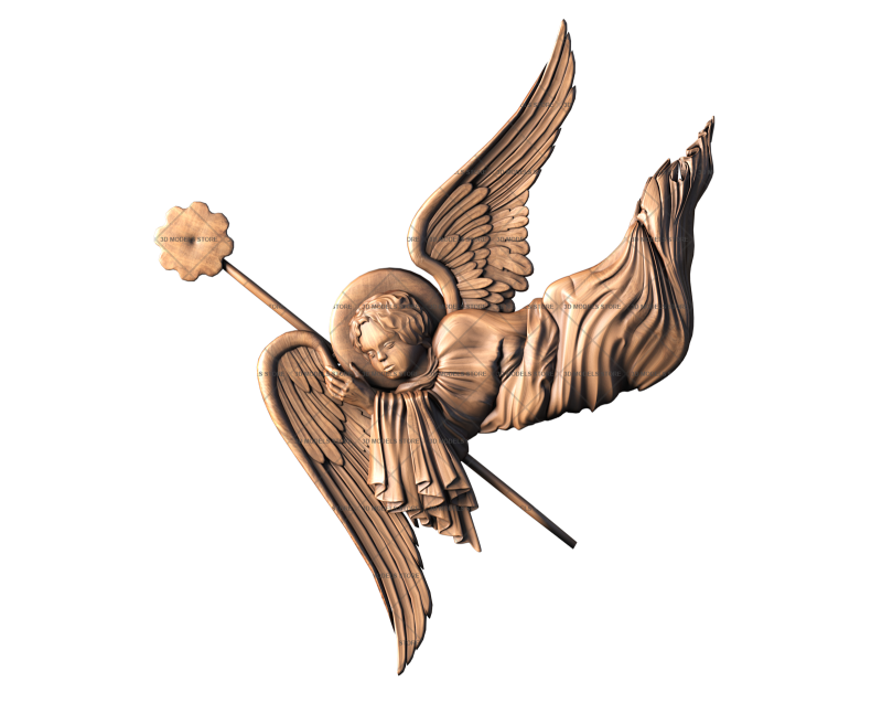 Angel, 3d models (stl)