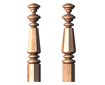 Baluster, 3d models (stl)