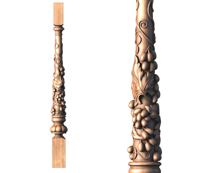 Baluster, 3d models (stl)