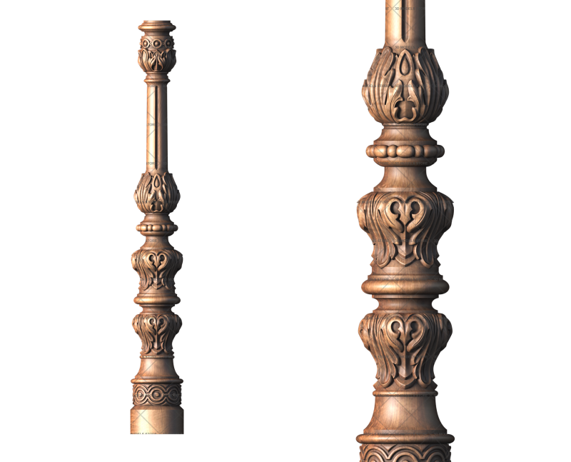 Baluster, 3d models (stl)