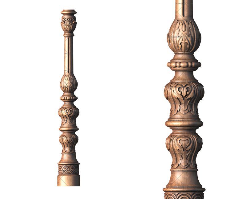 Baluster, 3d models (stl)