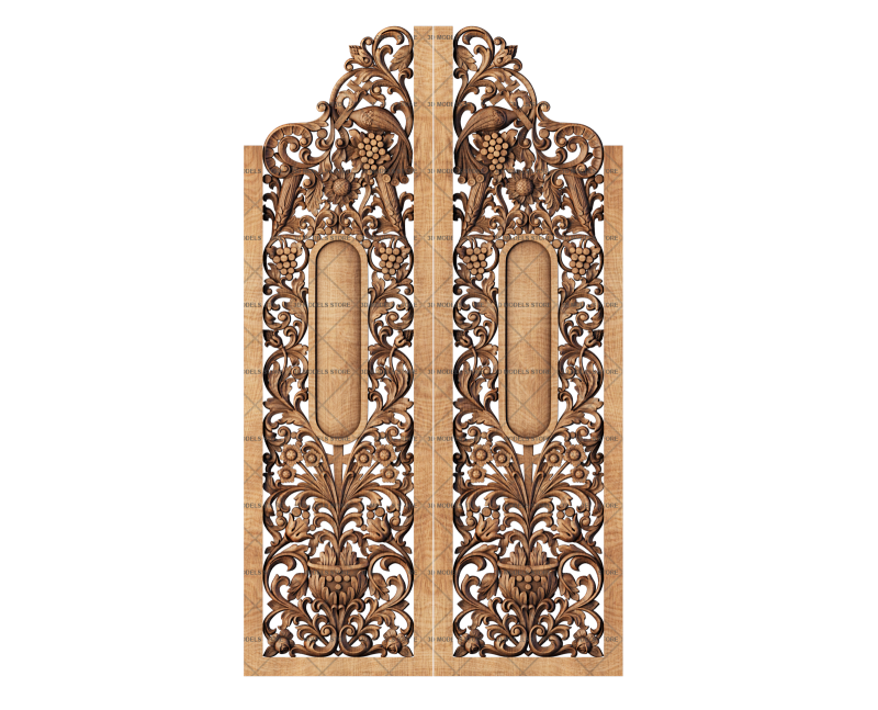 Royal doors, 3d models (stl)