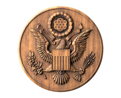 Coat of Arms USA, 3d models (stl)