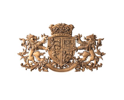 Coat of Arms of Great Britain, 3d models (stl)