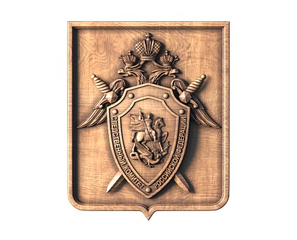 Герб СК (следственный комитет) России, 3d models (stl)