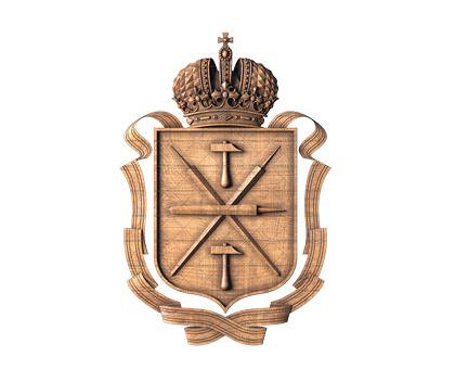 Coat of arms of the Tula region, 3d models (stl)