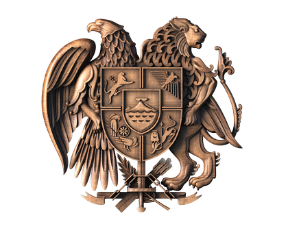 Coat of arms of Armenia, 3d models (stl)
