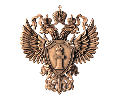 Emblem of the Office of the Prosecutor General of Russia, 3d models (stl)