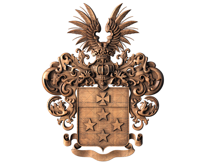 Coat of arms, 3d models (stl)