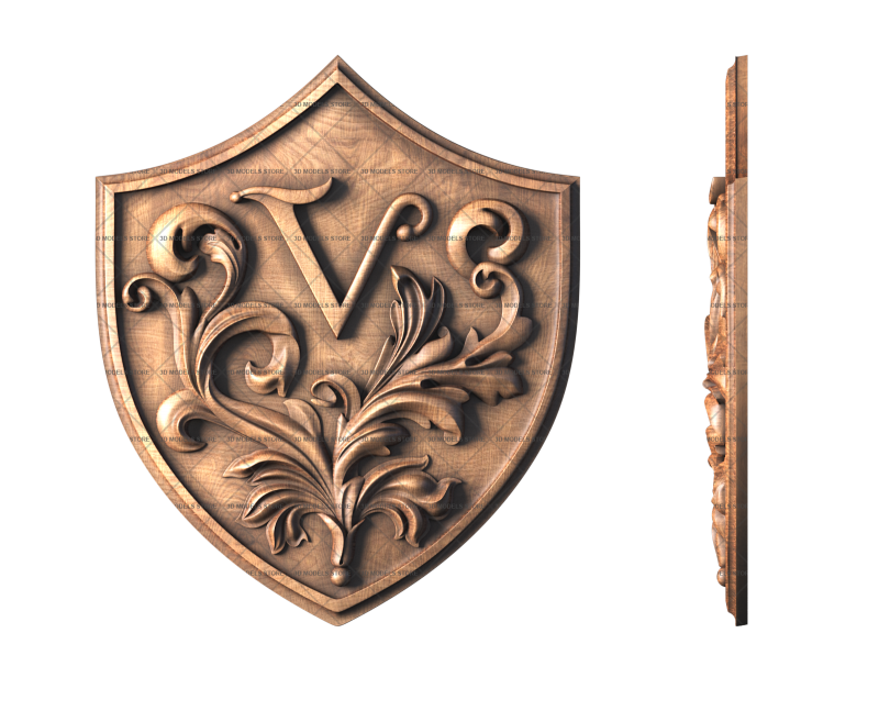 Coats of arms, 3d models (stl)