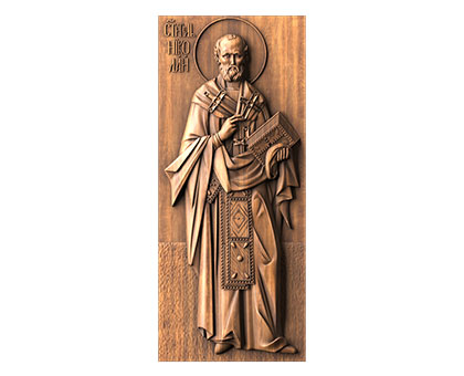 Saint Nicholas the Wonderworker, 3d models (stl)