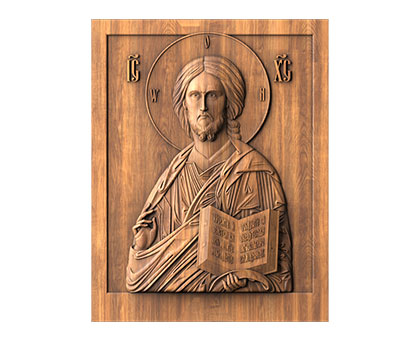 Jesus Christ the Almighty Icon, 3d models (stl)